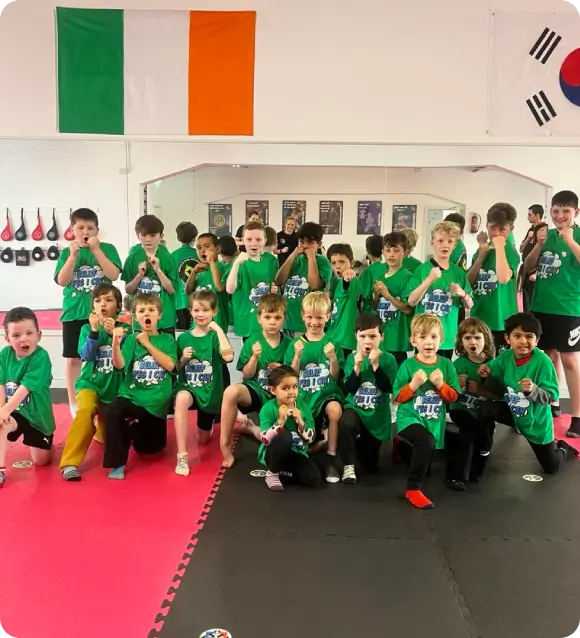 Team Ireland winning trophies at Scotland event